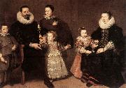 VLIEGER, Simon de, Family Portrait ert